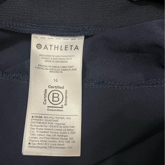 Athleta Brooklyn Ankle Pant Camo 16 - Picture 8 of 15